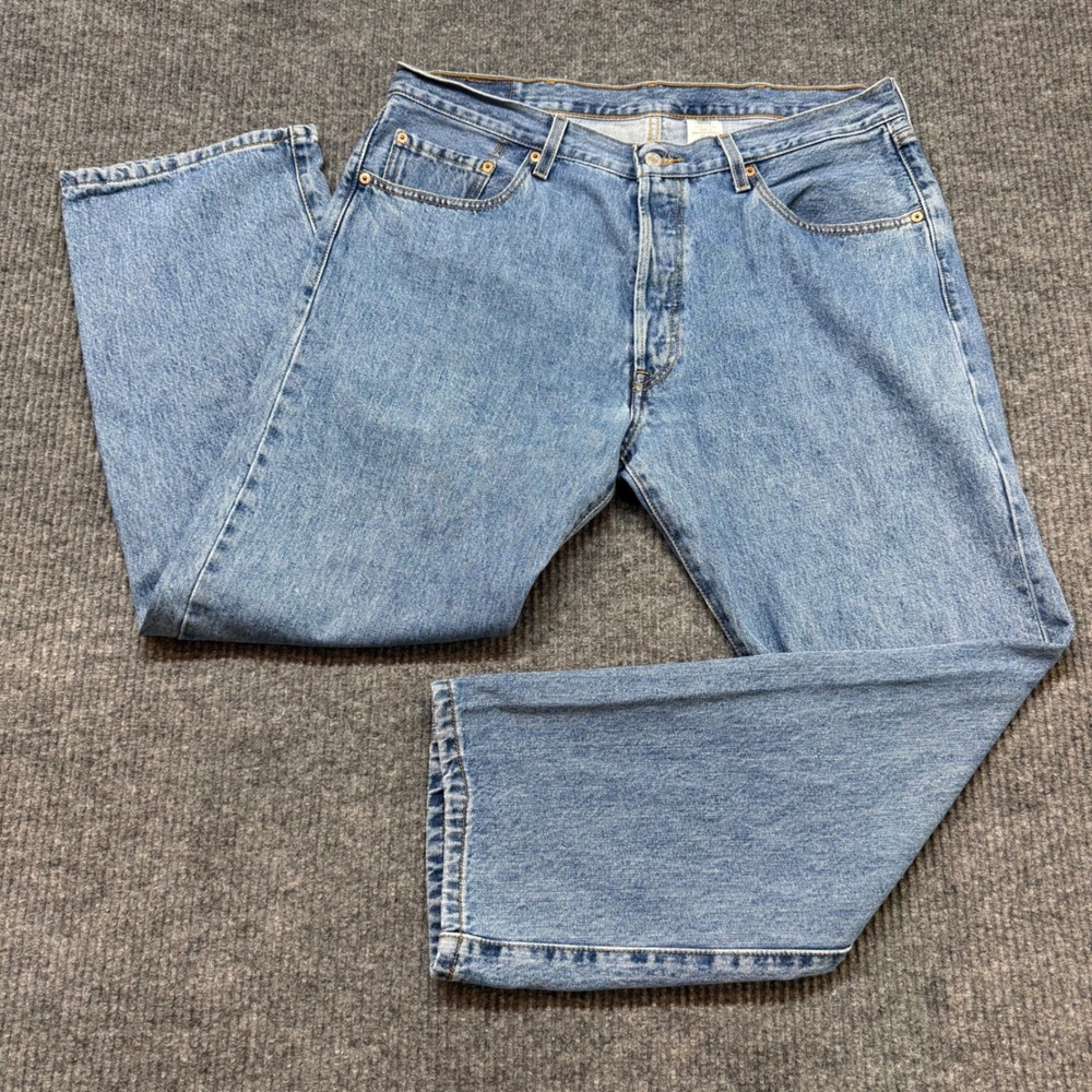 Vintage Levi's 501 Mens 38x30 Jeans Original Fit Straight Leg 90s‎ Button Fly